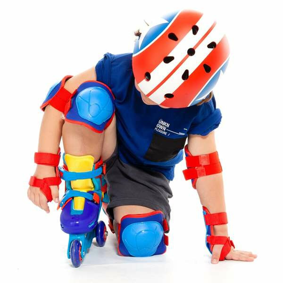 Protecția articulațiilor împotriva căzăturilor Moltó Albastru 6 Piese M - Sport și în aer liber, Ciclism