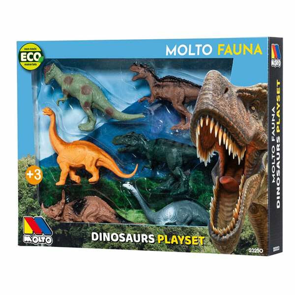 animale Moltó Plastic 6 Piese - Jucarii si jocuri, Păpuși și figurine