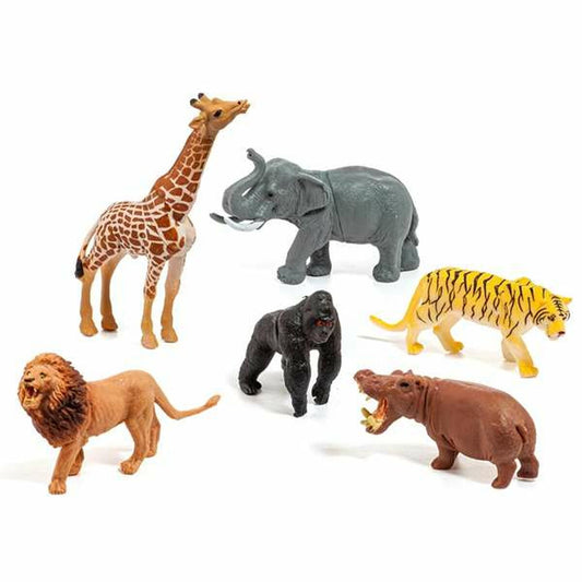 Set de 6 Animale Sălbatice Moltó Plastic - Jucarii si jocuri, Păpuși și figurine