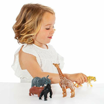 Set de 6 Animale Sălbatice Moltó Plastic - Jucarii si jocuri, Păpuși și figurine
