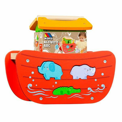 Playset Moltó Noah's ark Lemn 17 Piese - Jucarii si jocuri, Păpuși și figurine