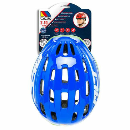Cască de Ciclism pentru Copii Moltó MLT Albastru 48-53 cm - Sport și în aer liber, Ciclism