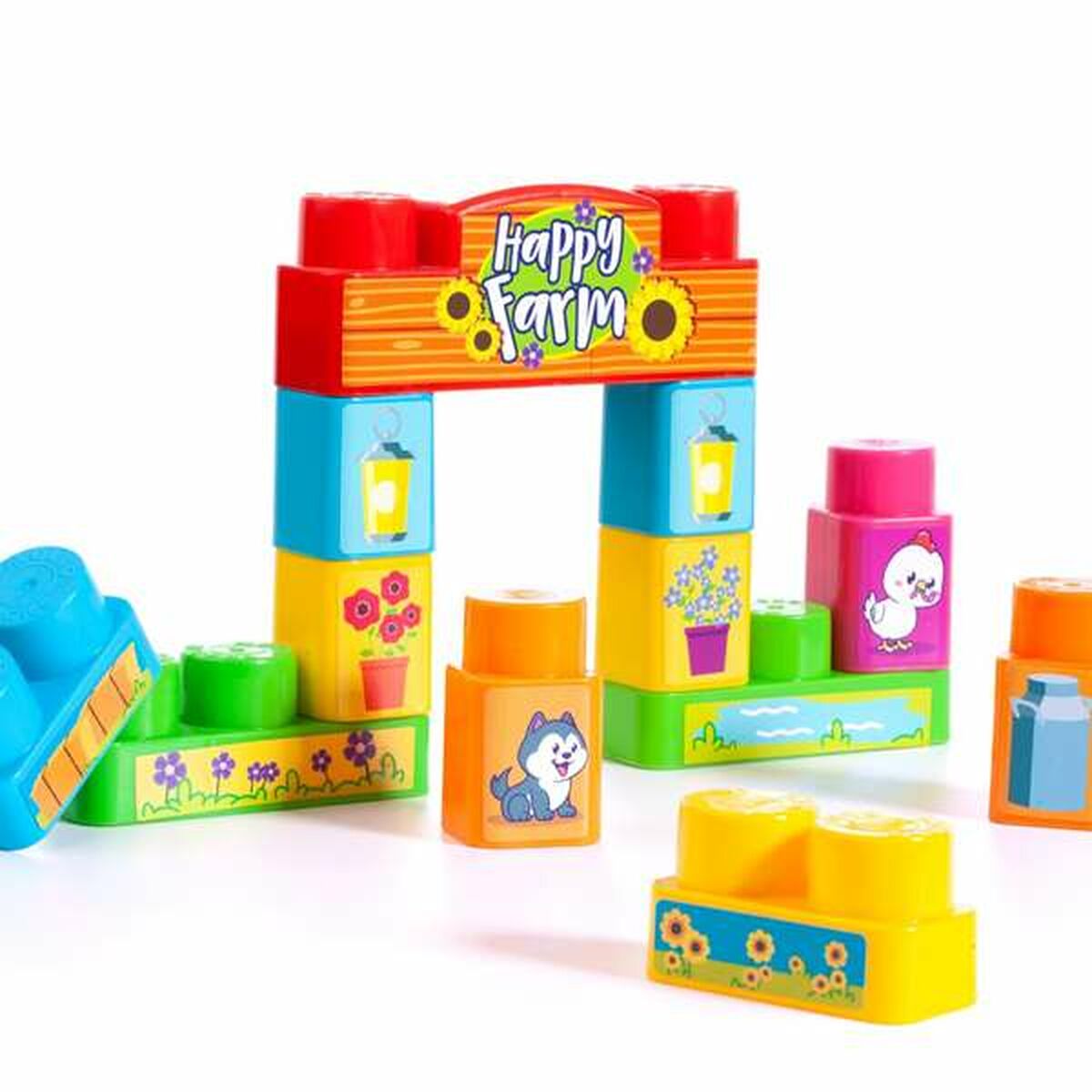 Playset Moltó Sunet Fermă 38 Piese - Jucarii si jocuri, Păpuși și figurine
