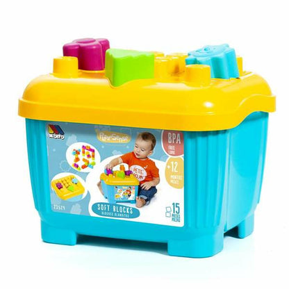Set de Construcție Moltó Blocks & Puzzles 15 Piese - Jucarii si jocuri