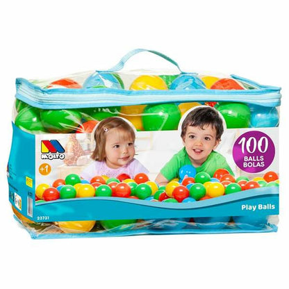 Mingi Moltó Multicolor 100 Unități - Jucarii si jocuri, În aer liber și sport