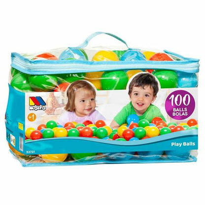 Mingi Moltó Multicolor 100 Unități - Jucarii si jocuri, În aer liber și sport