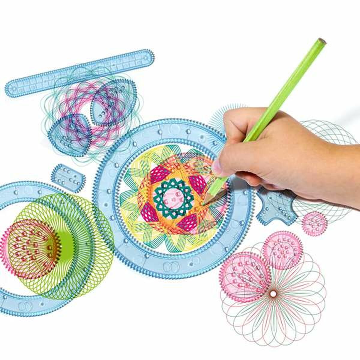 Set pentru desen Moltó Graphics 28 Piese - Jucarii si jocuri, Activități creative