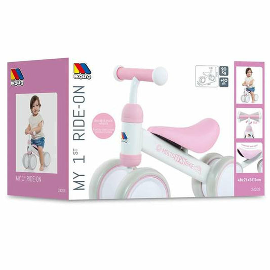 Mașină-Premergător Moltó Roz 38,5 x 25 x 5 cm Bebeluși - Jucarii si jocuri, În aer liber și sport