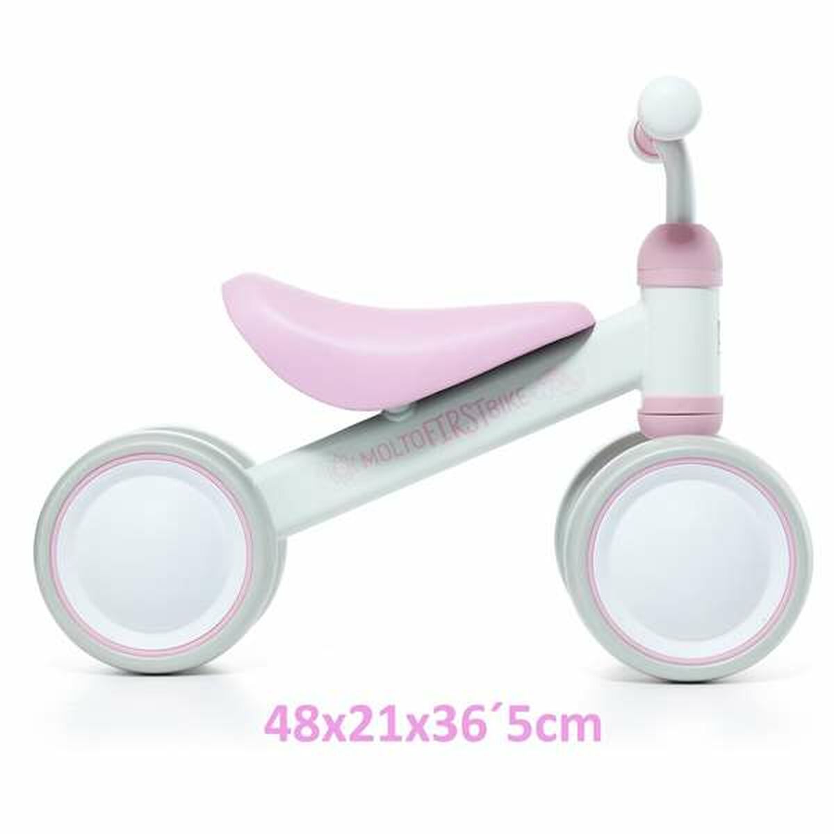 Mașină-Premergător Moltó Roz 38,5 x 25 x 5 cm Bebeluși - Jucarii si jocuri, În aer liber și sport