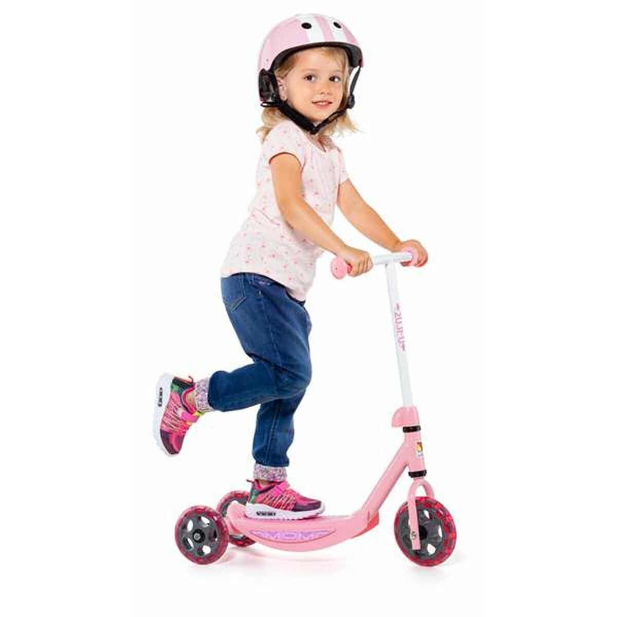 Trotinetă Scuter Moltó Roz 48 x 36 x 90 cm - Sport și în aer liber, Mobilitate urbană