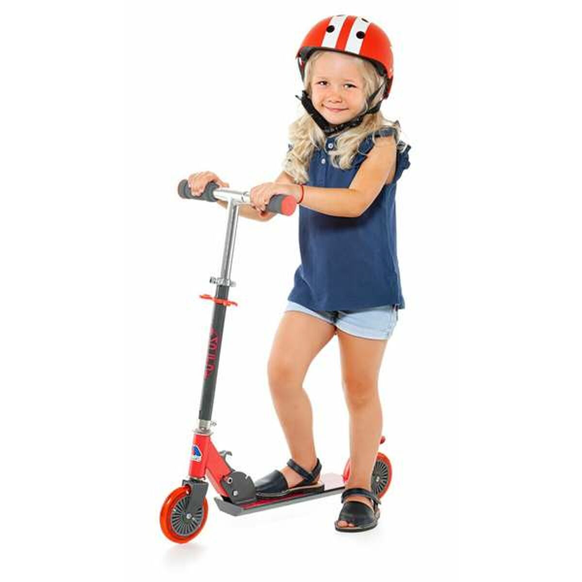 Trotinetă Scuter Moltó Roșu 72-77 cm - Sport și în aer liber, Mobilitate urbană