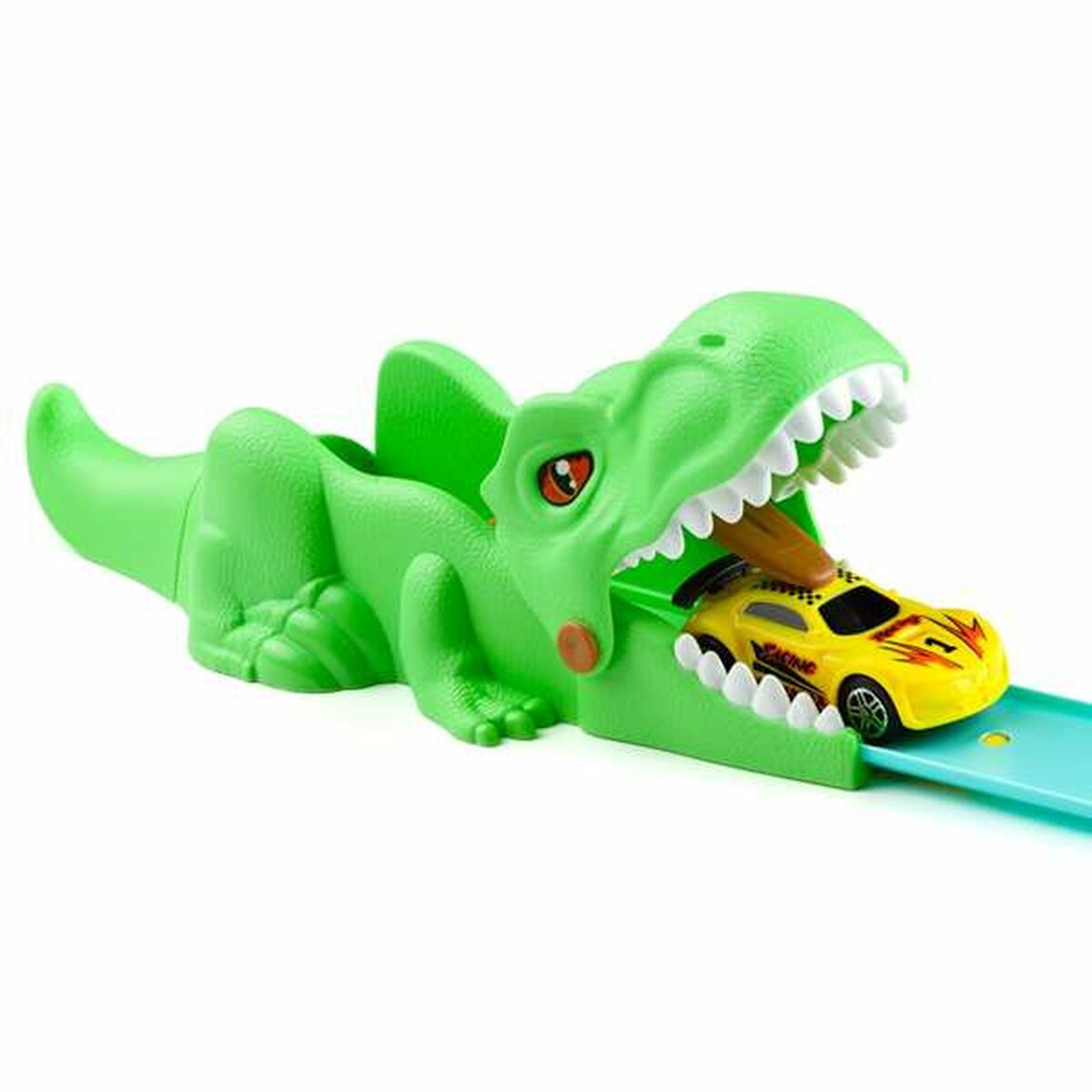 Pistă de Curse Moltó 107 cm Dinozaur 17 Piese - Jucarii si jocuri, Vehicule