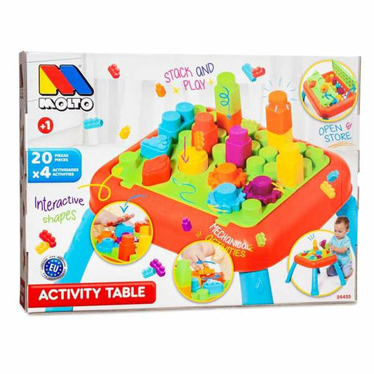Masă cu mai multe jocuri Moltó 148 x 38,5 x 113 cm 20 Piese - Jucarii si jocuri, În aer liber și sport
