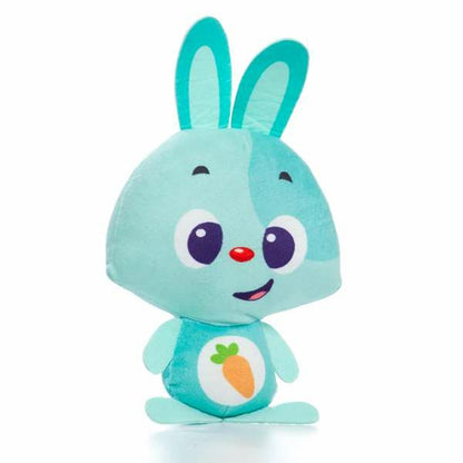 Jucărie de Pluș cu Sunet Moltó Gusy luz Baby Bunny Turquoise 7,5 cm - Jucarii si jocuri, Jucării de pluș