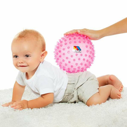 Minge senzorială Moltó 20 cm Roz - Bebelus, Jucăriile copilăriei timpurii