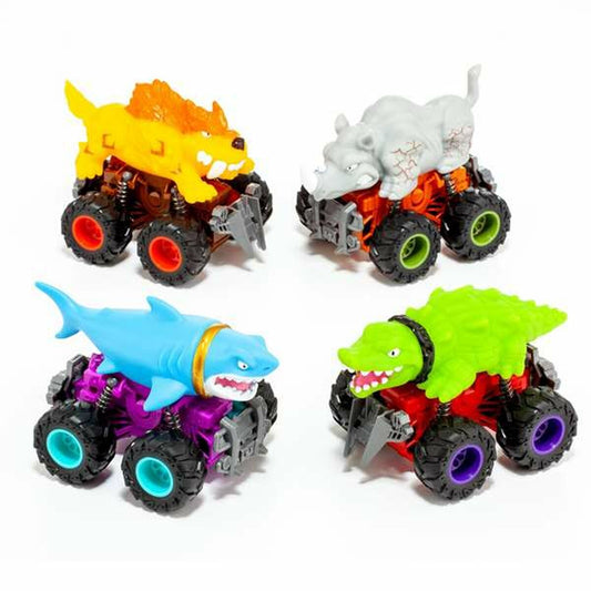 Mașinuță de jucărie cu mecanism de frecare Moltó Beast Wheels Multicolor - Jucarii si jocuri, Vehicule