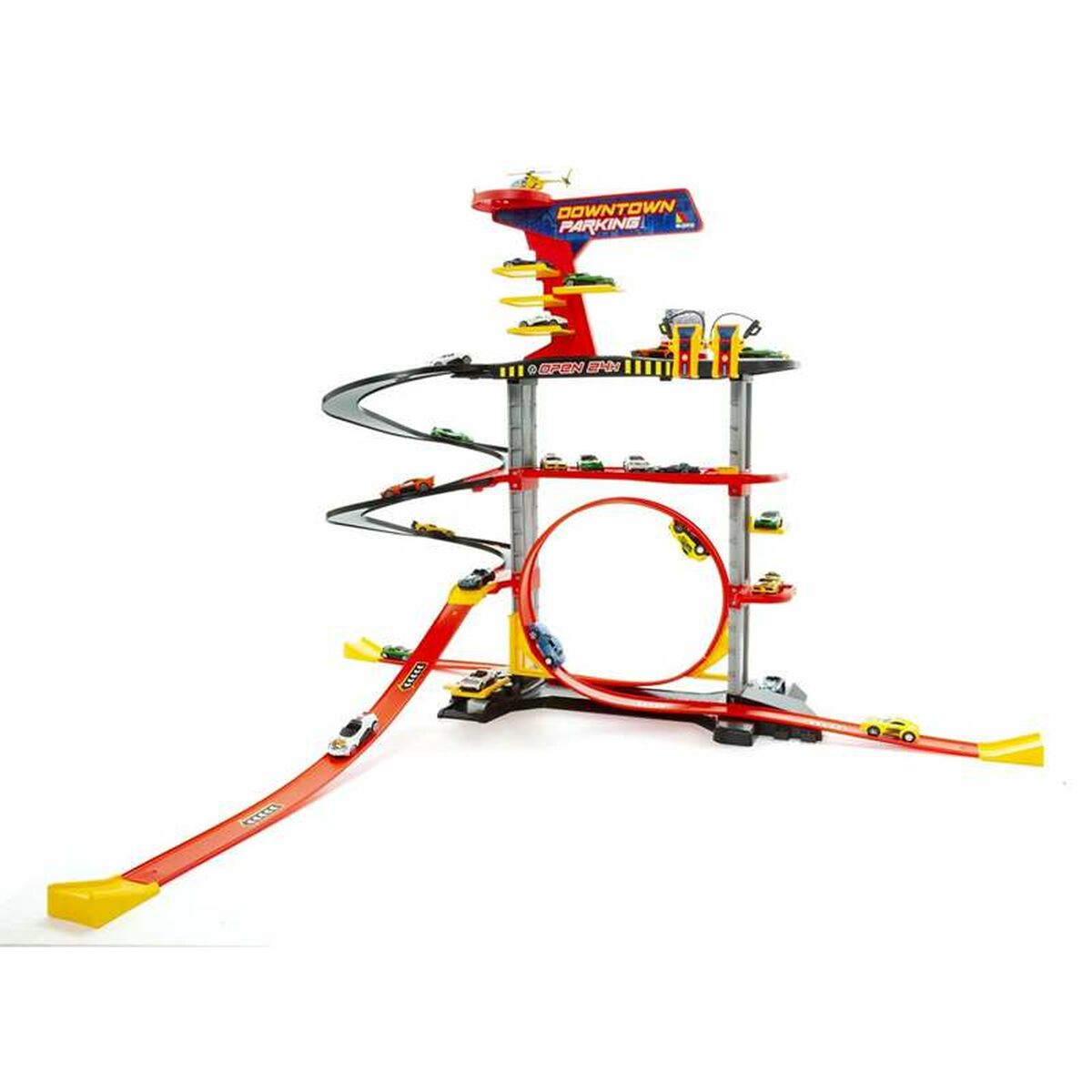 Garaj Parking cu Vehicule Moltó - Jucarii si jocuri, Vehicule