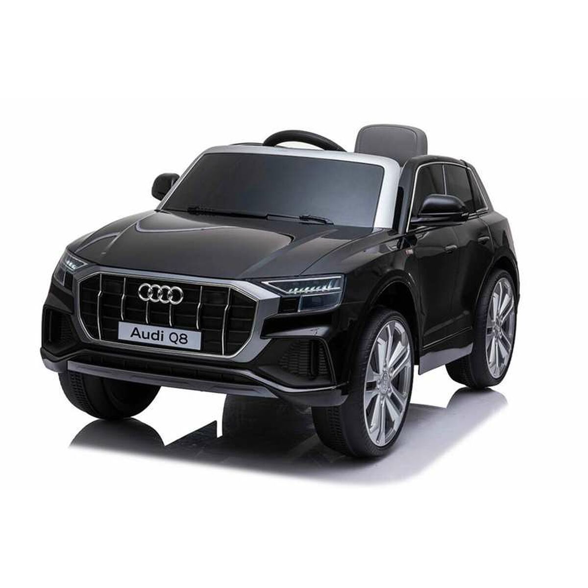 Mașinuță electrică pentru copii Injusa Audi Q8 Negru - Jucarii si jocuri, În aer liber și sport