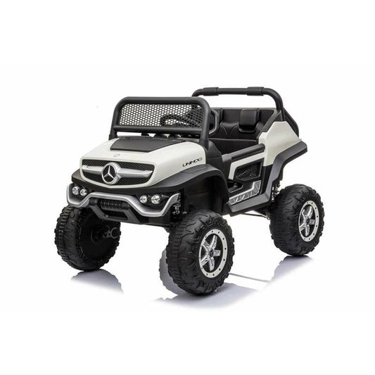 Mașinuță electrică pentru copii Injusa Mercedes Unimog Mini Negru - Jucarii si jocuri, În aer liber și sport