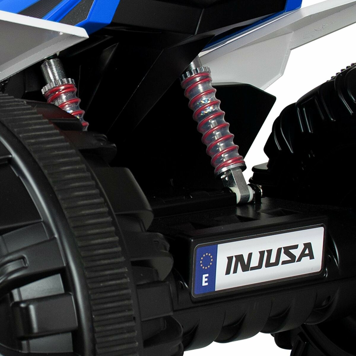 ATV electric Quad Injusa Rage Lumină Albastru Alb 12 V - Jucarii si jocuri, În aer liber și sport