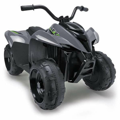 ATV electric Quad Injusa Kawasaki Gri 90,5 x 56 x 61,3 cm - Jucarii si jocuri, Vehicule