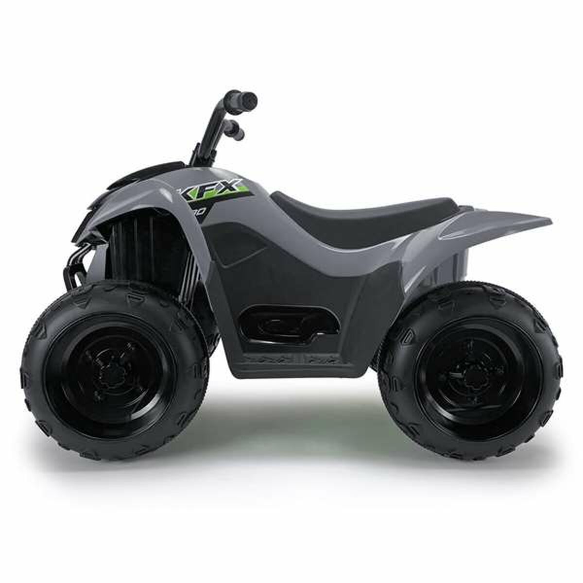 ATV electric Quad Injusa Kawasaki Gri 90,5 x 56 x 61,3 cm - Jucarii si jocuri, Vehicule