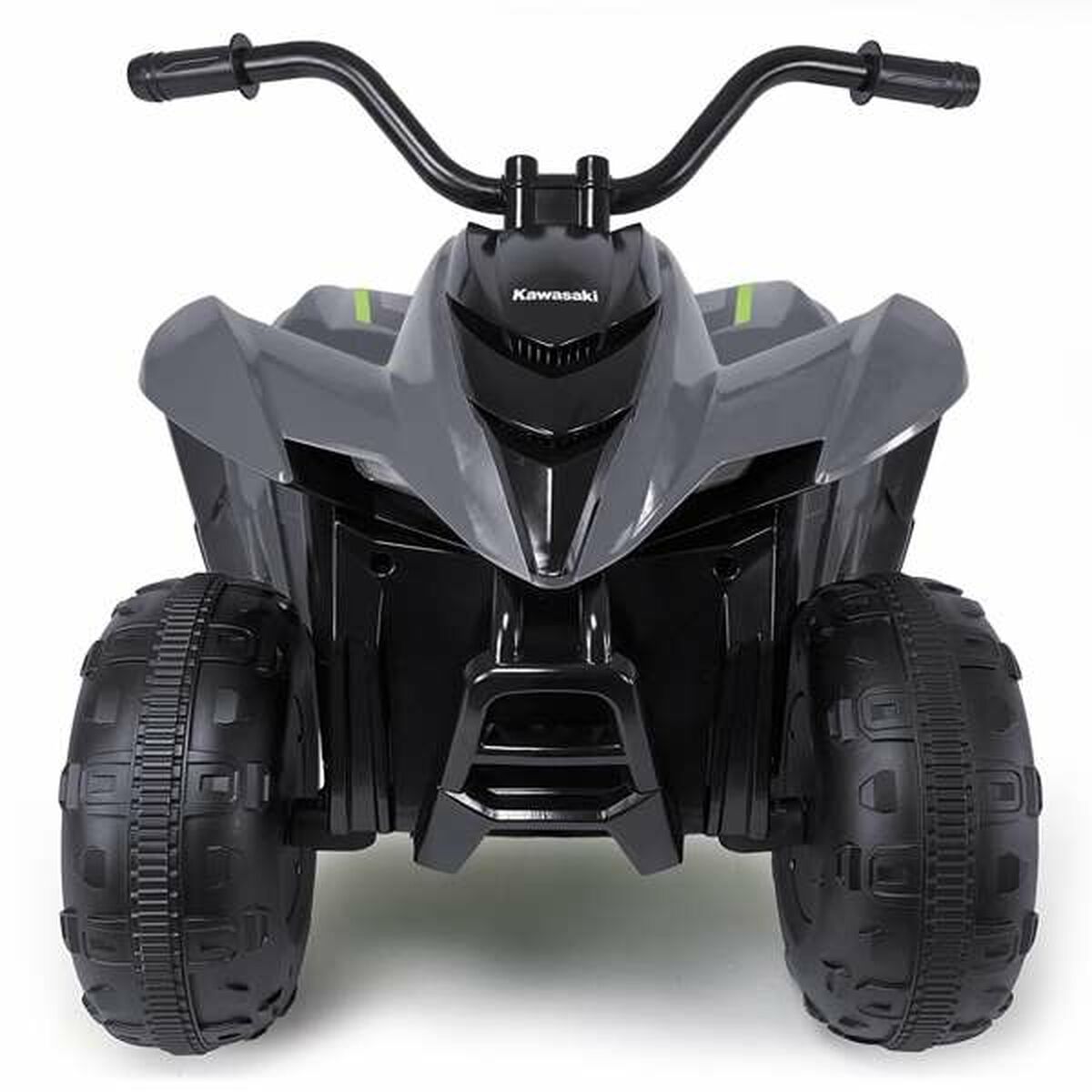 ATV electric Quad Injusa Kawasaki Gri 90,5 x 56 x 61,3 cm - Jucarii si jocuri, Vehicule
