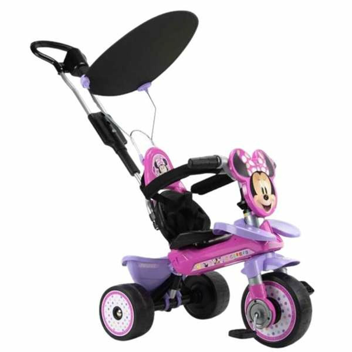 Triciclu Injusa Sport Baby Minnie Mov Roz - Jucarii si jocuri, În aer liber și sport