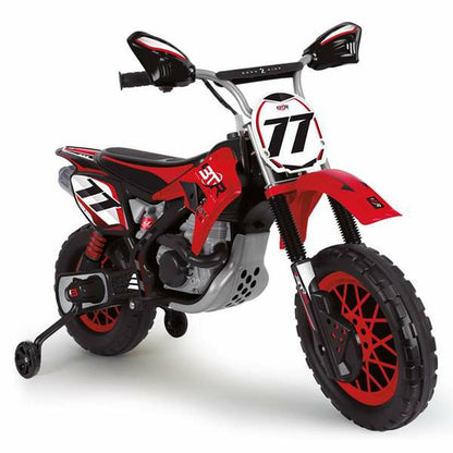 Motocicletă Injusa Roșu 12 V - Jucarii si jocuri, În aer liber și sport
