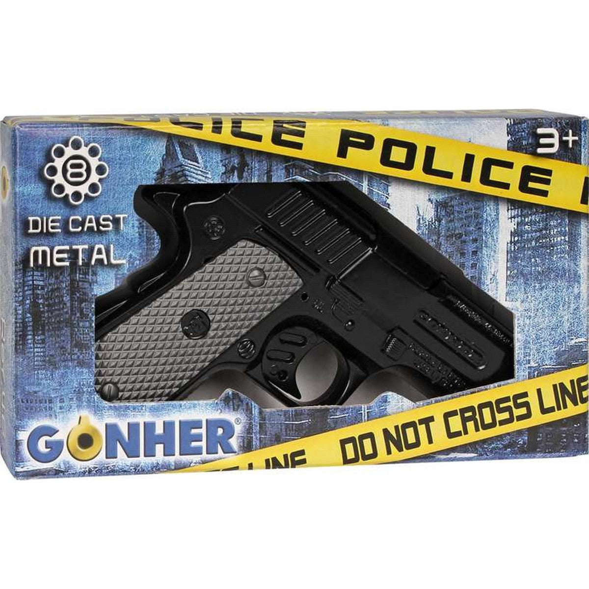 Pistol de petarde/capse Gonher Die Cast Metal - Jucarii si jocuri, Costume și accesorii