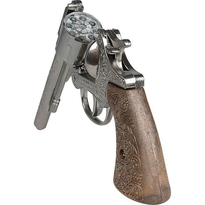 Pistol de petarde/capse Gonher Argintiu Cowboy - Jucarii si jocuri, În aer liber și sport