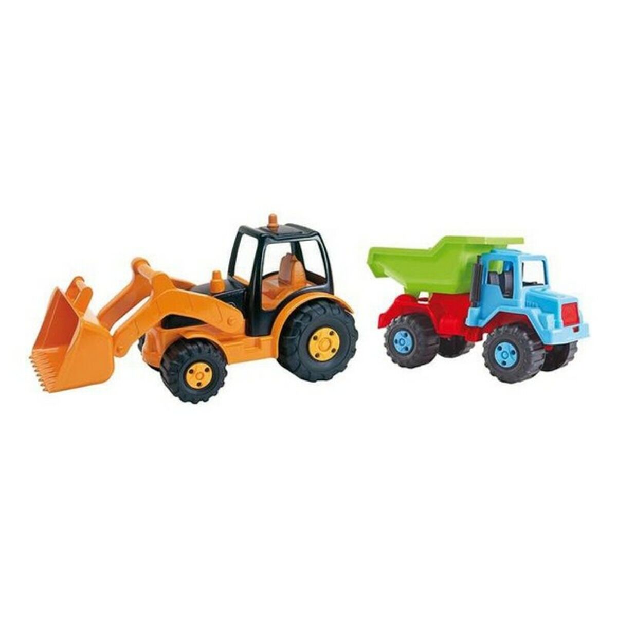 Autobasculantă și Excavator AVC 13098 - Jucarii si jocuri, Vehicule