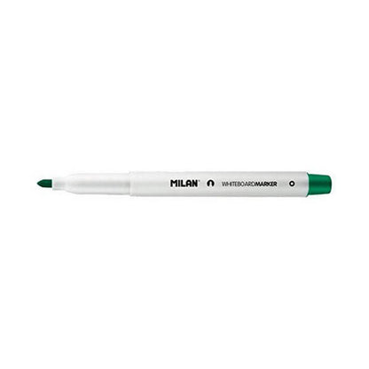 Carioci Milan Tablă albă 12 Unități Verde PVC - Birou și papetărie, Pixuri, creioane și articole de scris