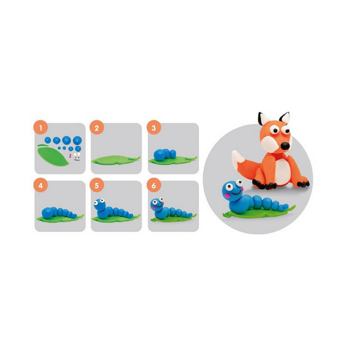 Joc de Plastilină Milan Soft dough 913510B Galben Albastru Multicolor 85 g Vegetal (10 Unități) - Jucarii si jocuri, Activități creative