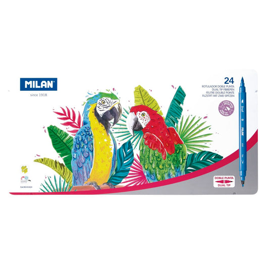 Set de Carioci Milan 24 Piese - Birou și papetărie, Pixuri, creioane și articole de scris