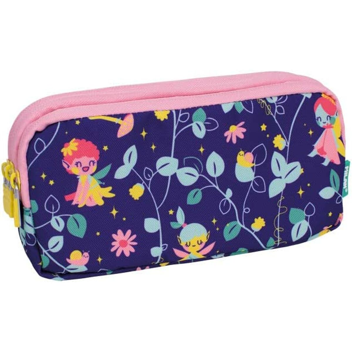 Penar triplu Milan Fairy Tale Liliachiu 20 x 11 x 6,5 cm - Birou și papetărie, Material școlar și educațional
