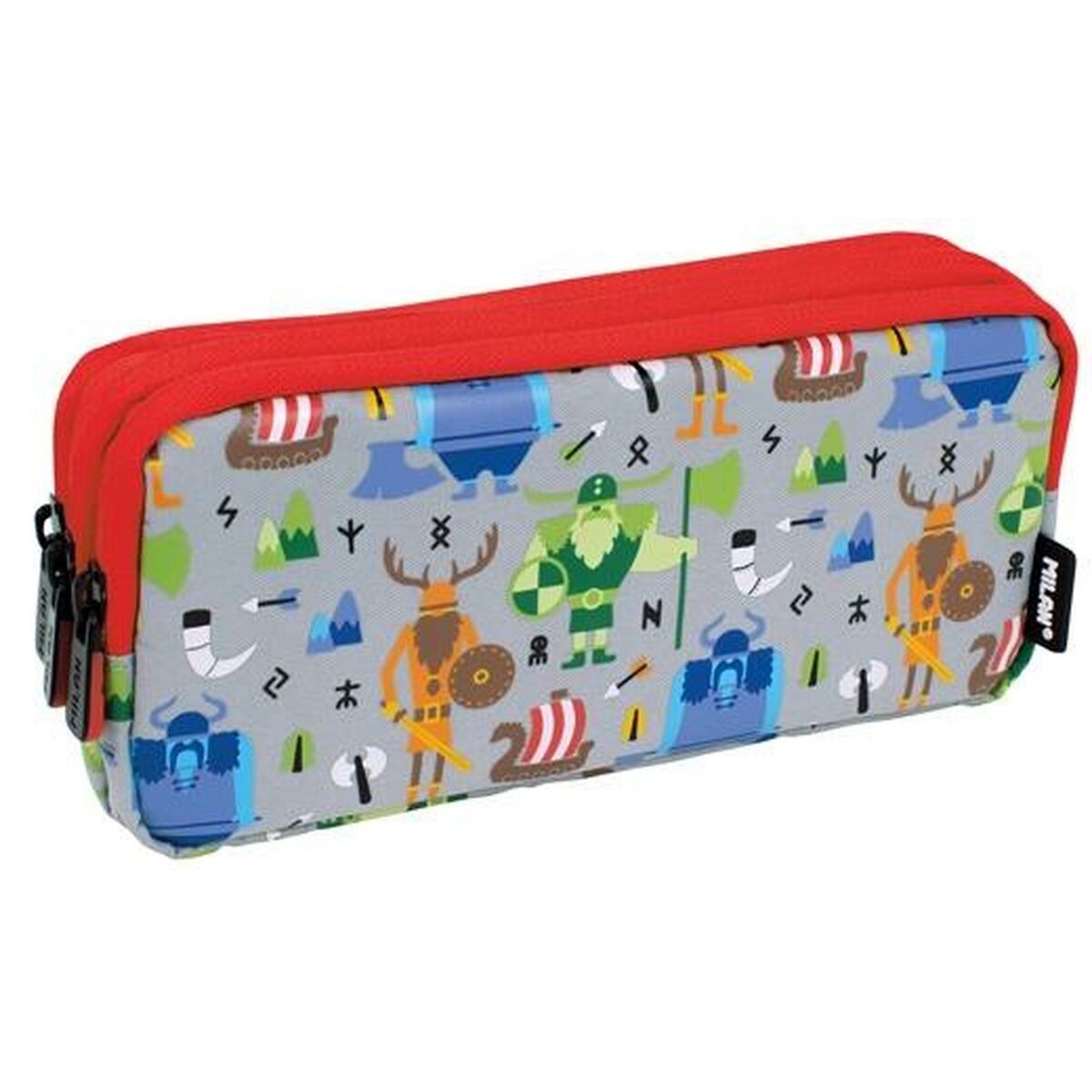 Penar Școlar Milan Vikings 20 x 11 x 6,5 cm - Birou și papetărie, Material școlar și educațional