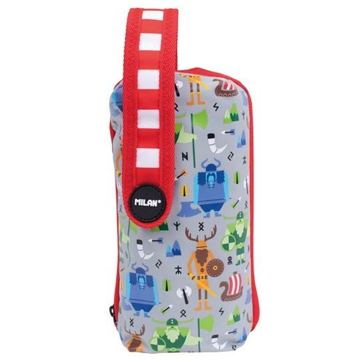 Penar Școlar Milan Vikings 22,5 x 11,5 x 11 cm - Birou și papetărie, Material școlar și educațional