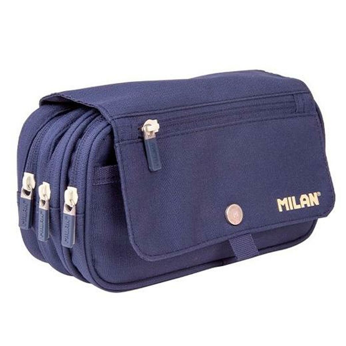 Penar Școlar Milan Serie1918 Albastru 13 x 24 x 10 cm - Birou și papetărie, Material școlar și educațional