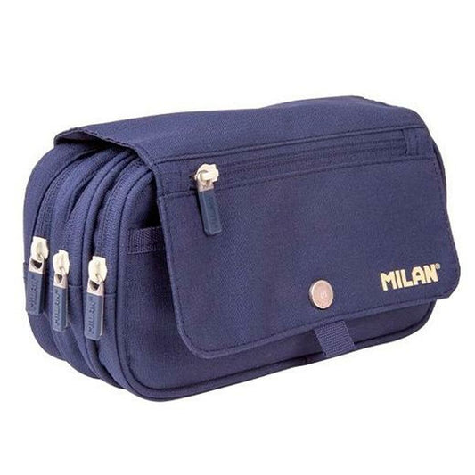 Penar Școlar Milan Serie1918 Albastru 13 x 24 x 10 cm - Birou și papetărie, Material școlar și educațional