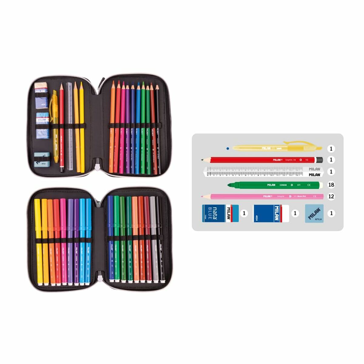 Geantă Universală Milan - Birou și papetărie, Material școlar și educațional