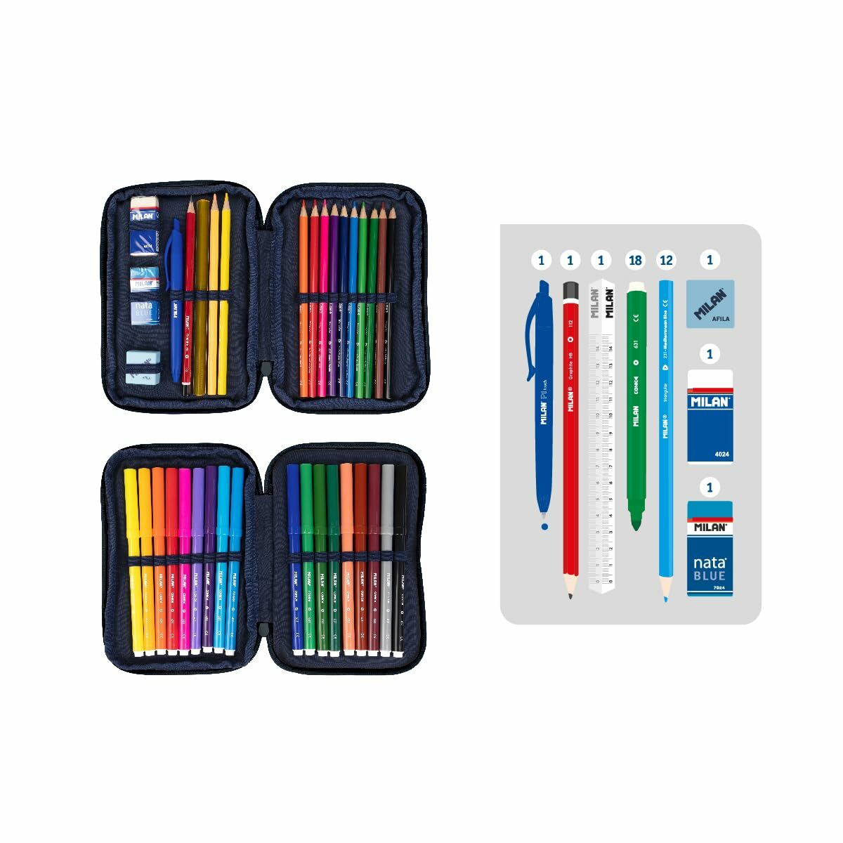 Geantă Universală Milan - Birou și papetărie, Material școlar și educațional