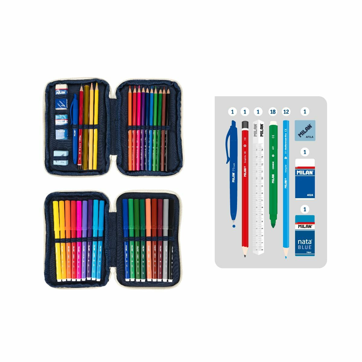 Geantă Universală Milan - Birou și papetărie, Material școlar și educațional