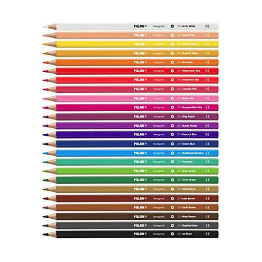 Creioane Milan 24 Piese Multicolor - Birou și papetărie, Arte și Meserii