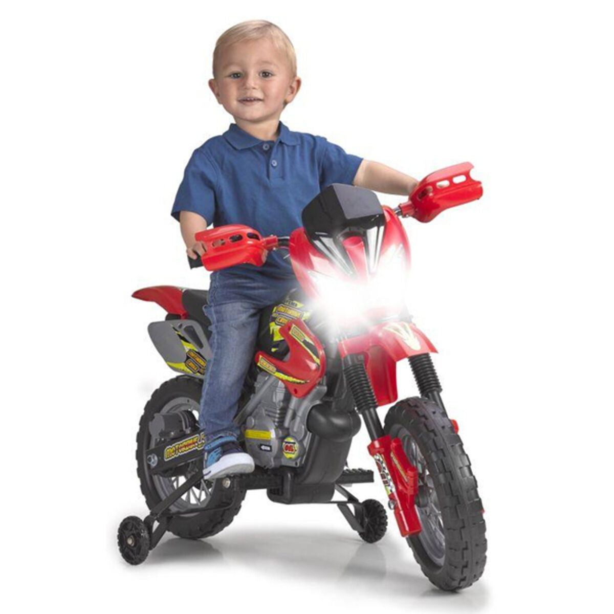 Motocicletă Feber Cross 400F 6 V Electric (74 X 50 x 27 cm) - Jucarii si jocuri, În aer liber și sport