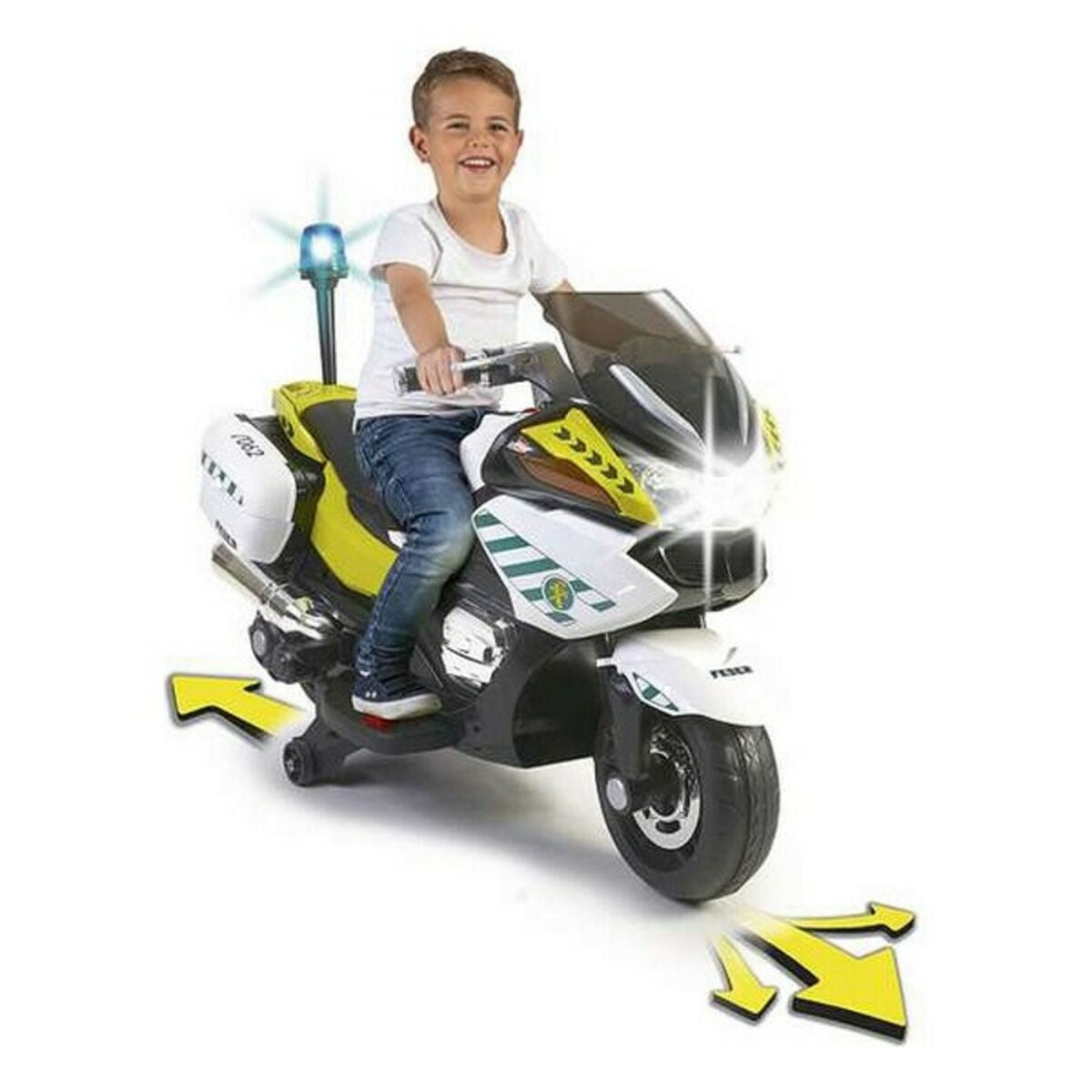 Motocicletă de poliție Feber 12 V - Jucarii si jocuri, Vehicule