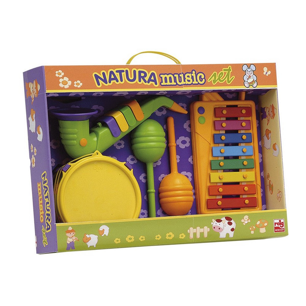 Set de Percuție Reig Natura Music 9 Piese - Jucarii si jocuri, Instrumente muzicale pentru copii