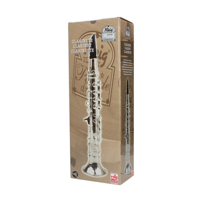 Clarinet Argintiu Reig - Jucarii si jocuri, Instrumente muzicale pentru copii