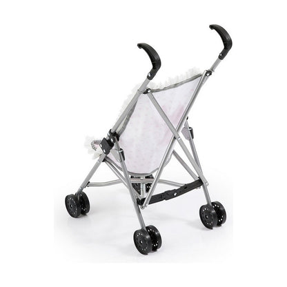 Scaun pentru Păpuși Reig Umbrelă Alb Roz Alunițe - Jucarii si jocuri, Păpuși și accesorii