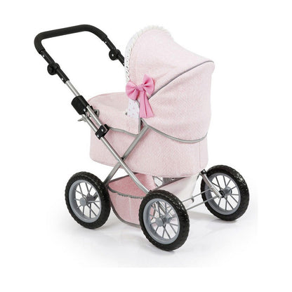 Cărucior pentru Păpuși Reig Trendy 45 cm Roz - Jucarii si jocuri, Păpuși și accesorii